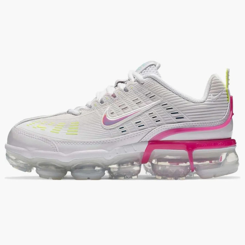 Nike Air Vapormax 360 Platinum Tint Volt Fire Pink (women's)