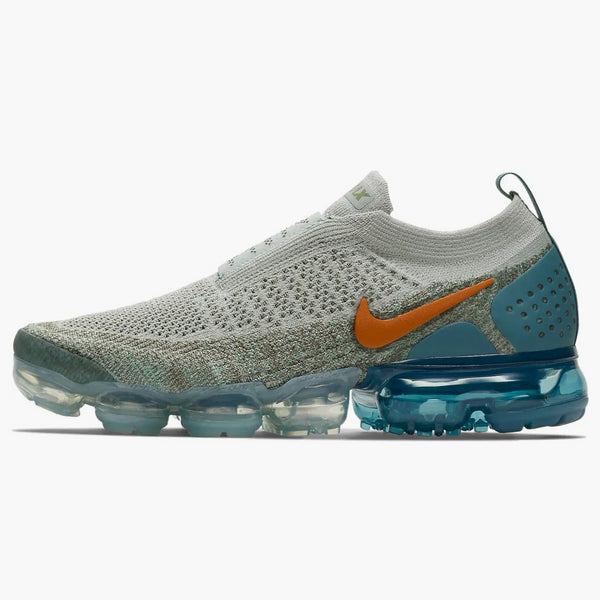 Nike Air Vapormax Moc 2 Light Silver Campfire Orange Celestial Teal (women's)