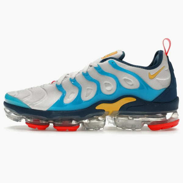 Nike Air Vapormax Plus White Citron Pulse Industrial Blue