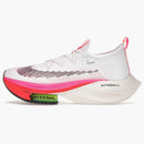 Nike Air Zoom Alphafly Next% Flyknit White Pink