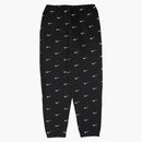 Nike All Over Swoosh Logo Pants Black