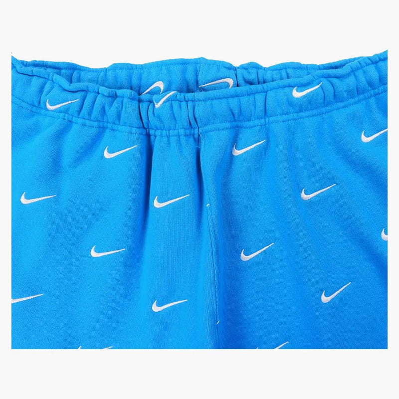 Nike All Over Swoosh Logo Pants Blue