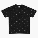 Nike All Over Swoosh Logo T-shirt Black