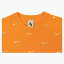 Nike All Over Swoosh Logo T-shirt Kumquat