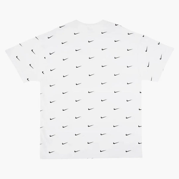 Nike All Over Swoosh Logo T-shirt White
