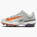 Nike Alpha Huarache Elite 4 Low Mcs Light Silver Jade Horizon Phantom Laser Orange