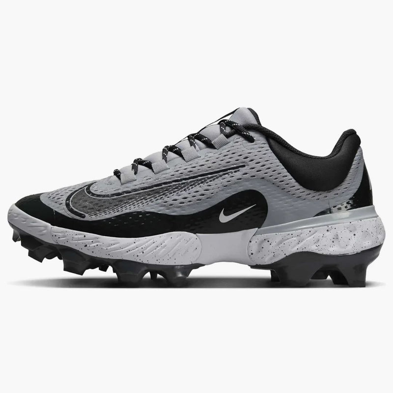 Nike Alpha Huarache Elite 4 Low Mcs Wolf Grey White Dark Smoke Grey