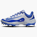 Nike Alpha Huarache Elite 4 Low White Hyper Royal