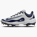 Nike Alpha Huarache Elite 4 Low White Midnight Navy