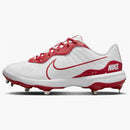 Nike Alpha Huarache Varsity 4 Low White University Red