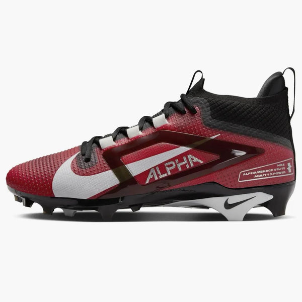Nike Alpha Menace 4 Elite University Red Team Red Black White
