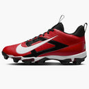 Nike Alpha Menace 4 Shark University Red Metallic Silver Team Red White