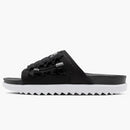 Nike Asuna Slide Black White (women's)