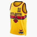 Nike Atlanta Hawks Trae Young City Edition Swingman Jersey Yellow/black/red