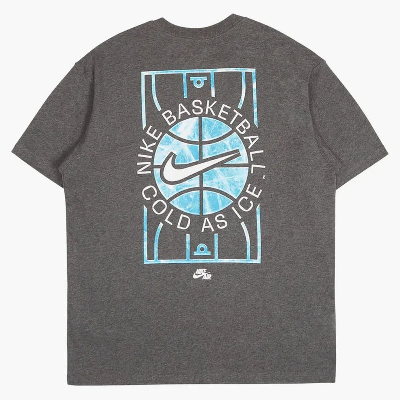Nike Basketball Cold As Ice Loose Fit S/s T-shirt Grey
