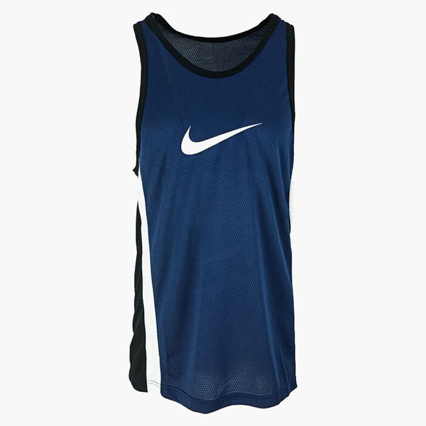 Nike Basketball Icon Dri-fit Loose Fit Jersey Dark Blue
