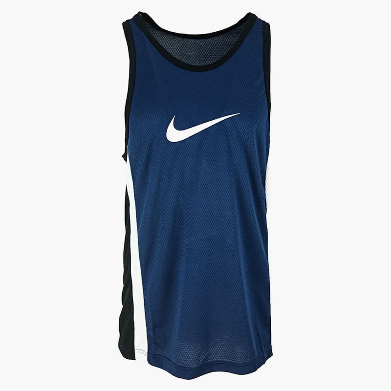 Nike Basketball Icon Dri-fit Loose Fit Jersey Dark Blue