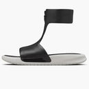 Nike Benassi Cuff Lux Slide Black White (women's)