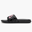 Nike Benassi Jdi Black Vivid Pink-black (w)