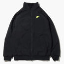 Nike Big Swoosh Reversible Boa Jacket (asia Sizing) Black Neon