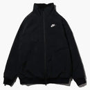 Nike Women's Big Swoosh Reversible Boa Jacket (asia Sizing) Black Prism Pink