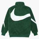 Nike Big Swoosh Reversible Boa Jacket (asia Sizing) Gorge Green