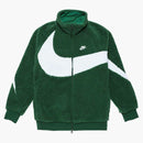 Nike Big Swoosh Reversible Boa Jacket (asia Sizing) Gorge Green