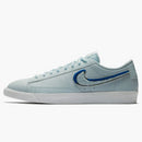 Nike Blazer Low 3d Chenille Swoosh Blue Tint