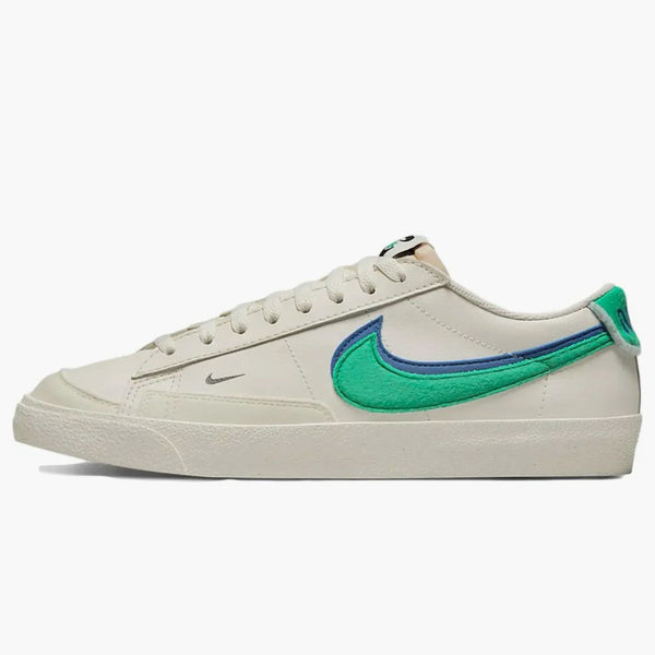 Nike Blazer Low 72 Double Swoosh Sail Green Blue