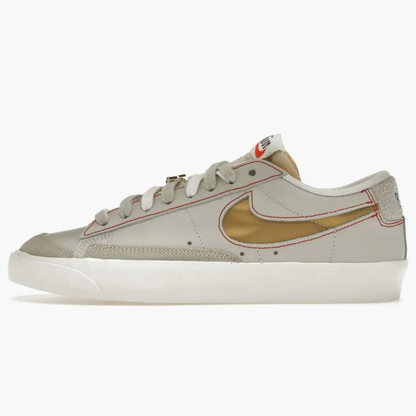 Nike Blazer Low 77 Light Bone Removable Swoosh