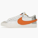 Nike Blazer Low 77 Jumbo White Alpha Orange Sail