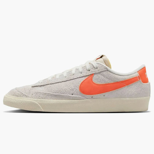Nike Blazer Low '77 Prm Coconut Milk Safety Orange