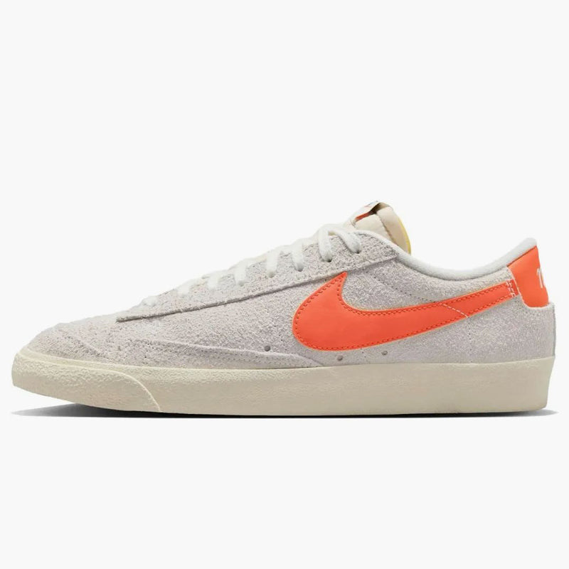 Nike Blazer Low '77 Prm Coconut Milk Safety Orange