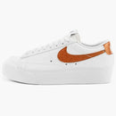 Nike Blazer Low Platform Essential White Metallic Copper (women's)