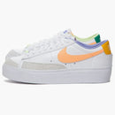Nike Blazer Low Platform Peach Cream Light Thistle (women's)