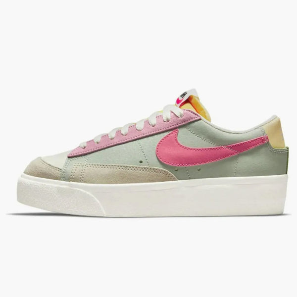 Nike Blazer Low Platform Sea Foam Pink Salt (women's)