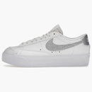 Nike Blazer Low Platform Summit White Metallic Silver (women's)