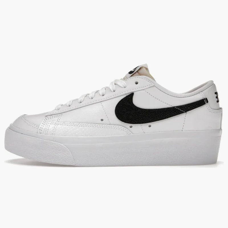 Nike Blazer Low Platform White Black Stingray (women's)