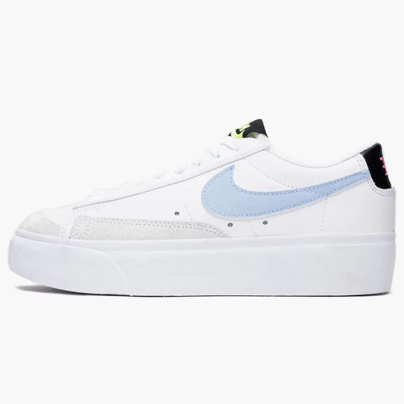 Nike Blazer Low Platform White Cobalt Bliss (women's)