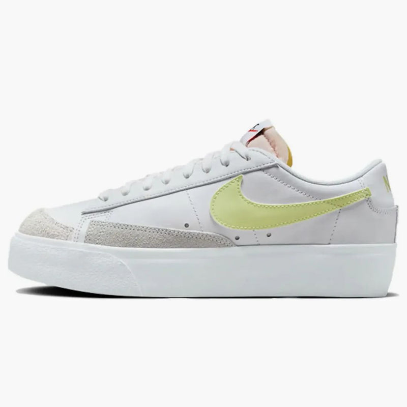 Nike Blazer Low Platform White Life Lime (women's)