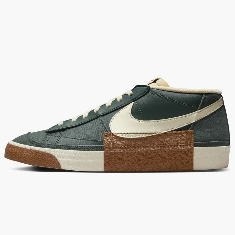 Nike Blazer Low Pro Club Vintage Green Light British Tan Gum Dark Brown Coconut Milk