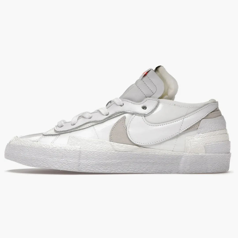 Nike Blazer Low Sacai White Patent Leather