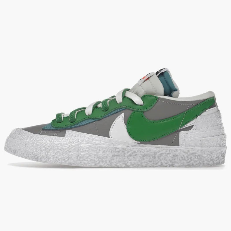 Nike Blazer Low Sacai Medium Grey Classic Green