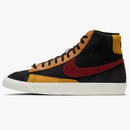 Nike Blazer Mid 77 Black Team Red University Gold (women's)