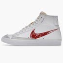 Nike Blazer Mid 77 Sketch White Red