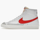 Nike Blazer Mid 77 Vintage Mismatched Swoosh Blue Red