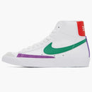 Nike Blazer Mid 77 Vintage White Green Fuchsia (women's)