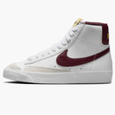 Nike Blazer Mid 77 White Burgundy Crush (gs)
