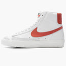 Nike Blazer Mid 77 White Mantra Orange (women's)