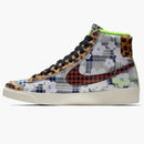 Nike Blazer Mid Gel Wild Print Floral Flannel